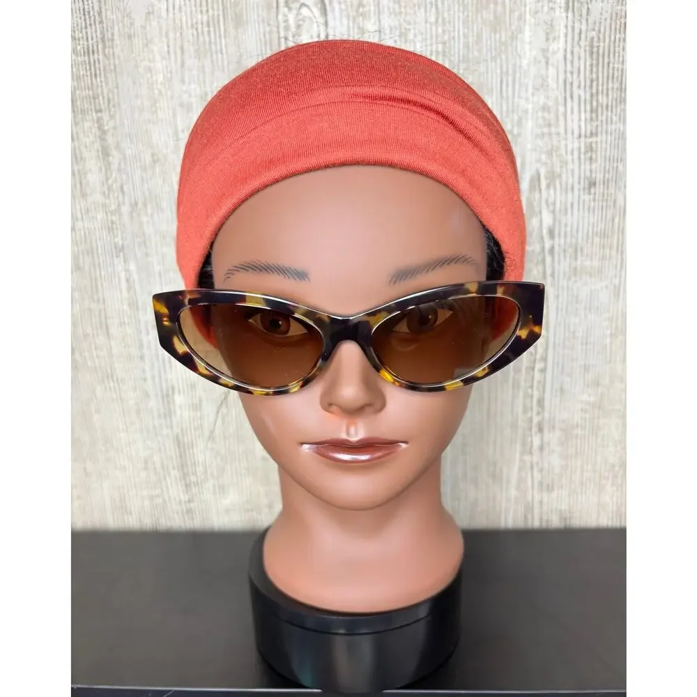 NWB Versace Cat Eye Havana Brown Gradient Sunglasses 4470-B - Picture 5 of 7